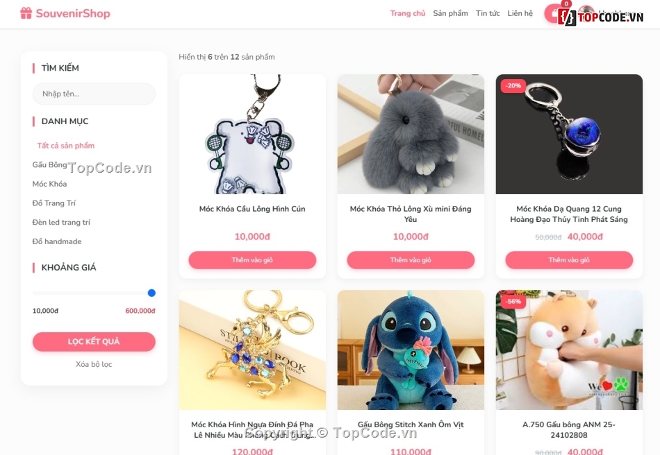 giao diện,mới nhất,bán đồ lưu niệm